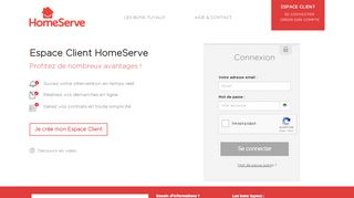 
                            3. Espace Client HomeServe