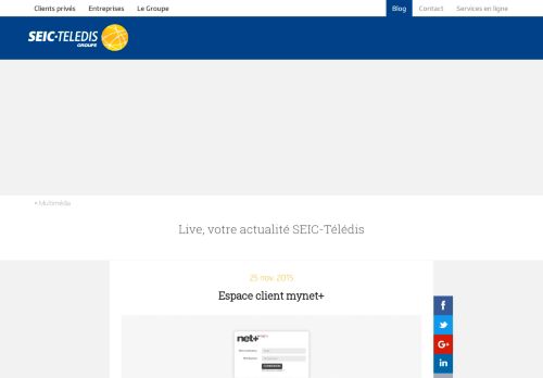 
                            10. Espace client mynet+ - Groupe SEIC-Télédis