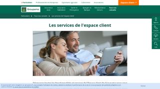 
                            4. Espace client : vos services en ligne - Groupama