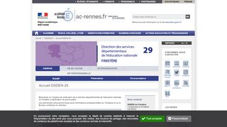 
                            10. Espace professionnel - Accueil DSDEN 29 - Académie de Rennes