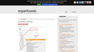 
                            11. EspertoWeb::ePubEditor e Moodle