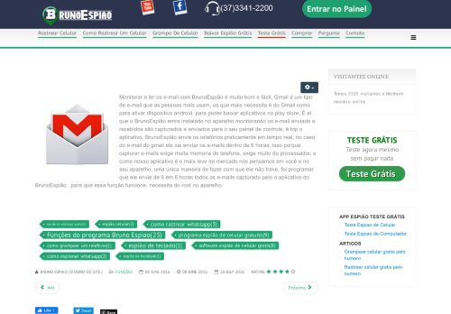 
                            7. Espião de Email - Bruno Espião