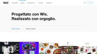 
                            4. Esplora - Wix.com
