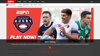 
                            1. ESPN Fantasy Rugby - ESPN.com