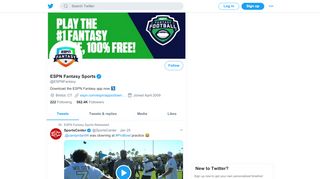 
                            12. ESPN Fantasy Sports (@ESPNFantasy) | Twitter