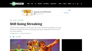 
                            10. ESPN Streak - The Ringer
