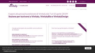 
                            3. Esponi a Vinitaly 2019 - Vinitaly