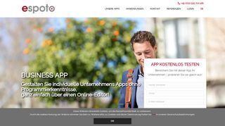 
                            5. espoto Business - Erstellen Sie ihre eigene Unternehmens App!