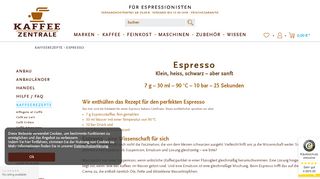 
                            3. Espresso – so gelingt er! – Rezept | Kaffeezentrale DE GmbH