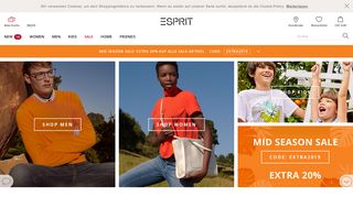 
                            6. Esprit Mode für Damen, Herren & Kinder im Online-Shop | Esprit