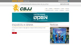 
                            6. Esqueceu a senha - CBJJ - Confederação Brasileira de Jiu-Jitsu