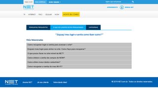 
                            11. Esqueçi meu login e senha como fazer outro? - Ajuda Site Oficial da ...