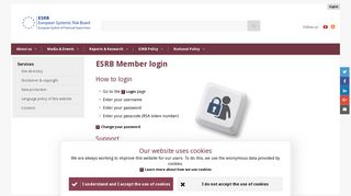 
                            2. ESRB Member login - European Systemic Risk Board - Europa EU