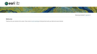 
                            11. Esri | Careers Center | Welcome