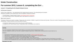 
                            9. Esri Virtual Campus Course