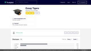 
                            5. Essay Tigers Reviews | Read Customer Service Reviews of www ...