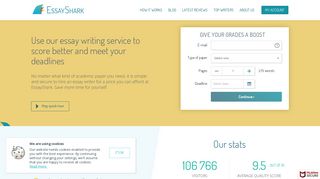 
                            10. Essay Writing Service - EssayShark: Get Cheap Essay Help Online ...