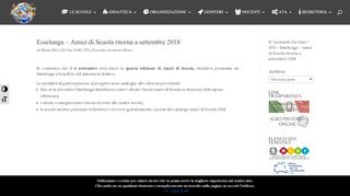 
                            10. Esselunga – Amici di Scuola ritorna a settembre 2018 | IC Leonardo ...