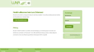 
                            5. Essen online bestellen! - Ordermenü von LUNA Restaurant GmbH