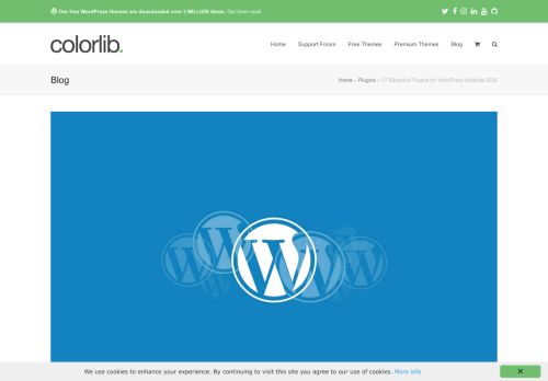 
                            10. Essential WordPress Multisite Plugins - Colorlib