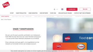 
                            5. ESSO Tankpas - NL & Internationaal | WEX Europe Services