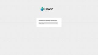 
                            1. Estácio: Login Ambiente Virtual