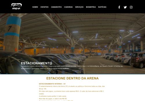 
                            4. Estacionamento - Grêmio Arena - O maior complexo multiuso da ...