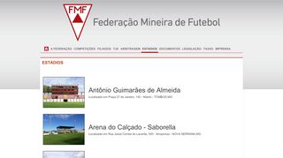 
                            9. estádios - FMF - Federação Mineira de Futebol