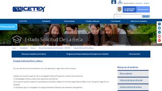 
                            11. Estado solicitud de la beca - Icetex