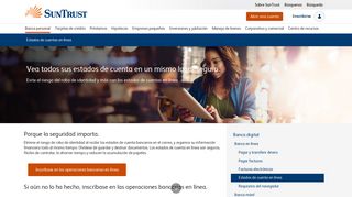 
                            6. Estados de cuentas en línea | Operaciones bancarias ... - SunTrust Bank