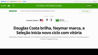 
                            9. Estados Unidos 0 x 2 Brasil - Amistosos 2018 Amistosos - Tempo ...