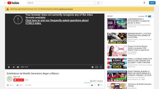 
                            5. Estafadores de Wealth Generators llegan a México - YouTube