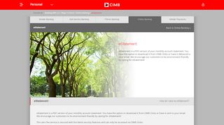 
                            2. eStatement - CIMB