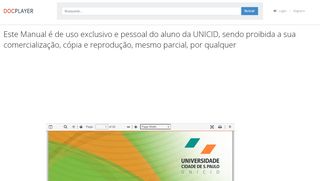 
                            12. Este Manual é de uso exclusivo e pessoal do ... - DocPlayer.com.br