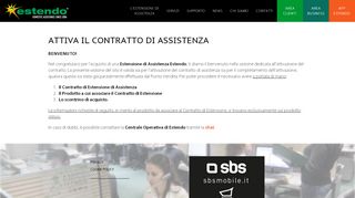 
                            4. Estendo | Attiva il contratto di assistenza