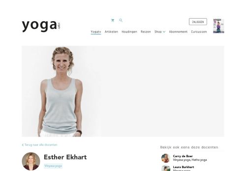 
                            3. Esther Ekhart ⋆ Yoga Online