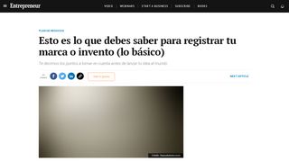 
                            12. Esto es lo que debes saber para registrar tu marca o invento (lo básico)