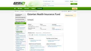 
                            7. Estonian Health Insurance Fund - Eesti.ee