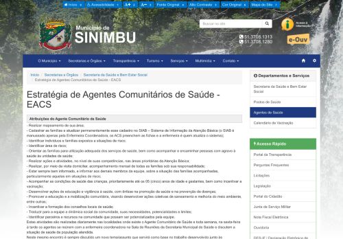 
                            3. Estratégia de Agentes Comunitários de Saúde - EACS | Prefeitura ...