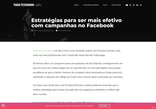 
                            5. Estratégias para ser mais efetivo com campanhas no Facebook