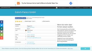 
                            7. Estrich-Panico GmbH : Handelsregister - Firmeninfo - Bewertung ...