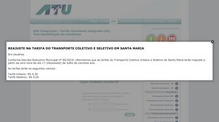 
                            3. Estudante Integrado - ATU - Associação dos Transportadores ...