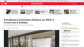 
                            9. Estudantes boicotam eleições no ISEG e recorrem à Justiça ...