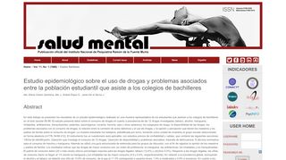 
                            13. Estudio epidemiológico sobre el uso de drogas y problemas ...