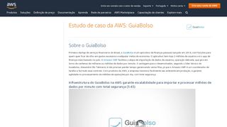 
                            13. Estudo de caso da AWS: GuiaBolso - Amazon.com