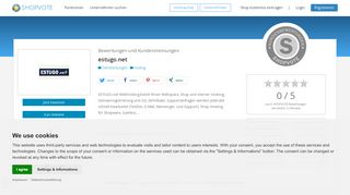 
                            9. estugo.net Bewertungen und Kundenmeinungen | ShopVote.de