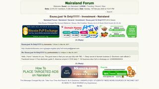 
                            5. Esusu,just 1k Only!!!!!!!! - Nairaland Forum