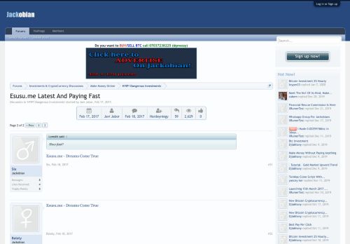 
                            10. Esusu.me Latest And Paying Fast | Page 2 | Jackobian Forums
