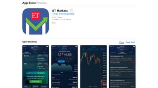 
                            7. ET Markets on the App Store - iTunes - Apple