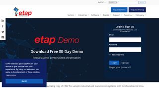 
                            3. ETAP Demo Download | Free 30-Day Demo | Get Started with ETAP